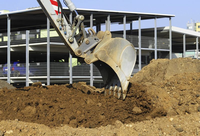 Parking Lot Excavation in Suwanee, GA
